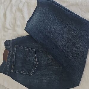 Lee Men's Extreme Motion MVP Slim Fit Tapered Leg 33" X 30" Blue